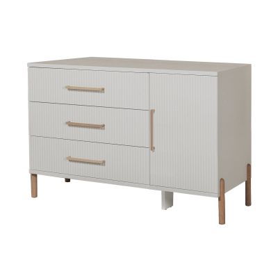 TWF Dresser XL 3 Tiroirs 1 Porte Curve