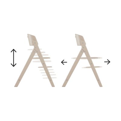 Cybex Kinderstoel Click & Fold All Natural - Light Natural 3 In 1