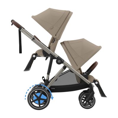 Cybex E-Gazelle S Tweelingwagen
