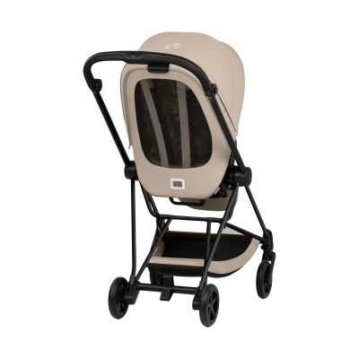 Cybex Mios Comfort 2-in-1 Kinderwagen Matt Black - Cozy Beige