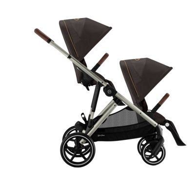 Cybex Gazelle S Tweelingwagen - Chocolate Brown