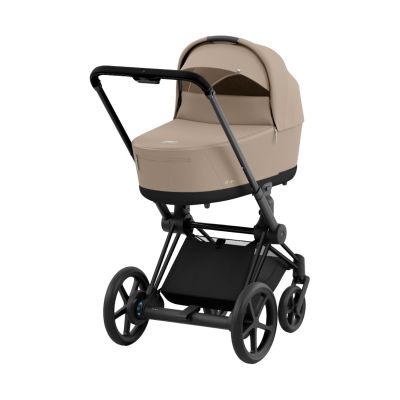 Cybex Kinderwagen 2-in-1 e-Priam 4 Matt Black - Cozy Beige Cybex Kinderwagen 2-in-1 e-Priam 4 Matt Black - Cozy Beige