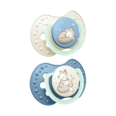 Difrax Fopspeen Dynamic Night & Day Boy 18mnd+