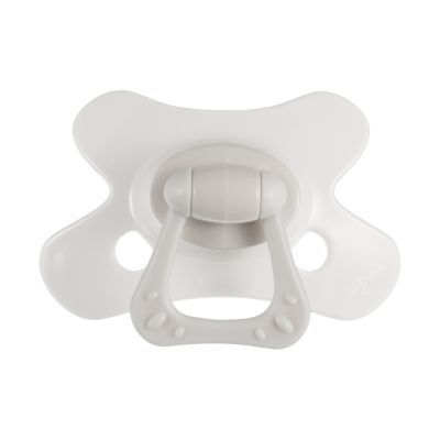 Difrax Uni Fopspeen - Rond - 6+ Mnd - Grey Agate