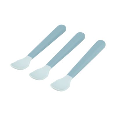 Done By Deer Easy Grip Lepels - 3 Stuks - Blue Done By Deer Easy Grip Lepels - 3 Stuks - Blue