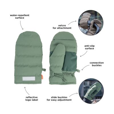 Done By Deer Kinderwagen Handschoenen - Green