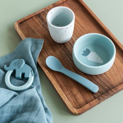 Done By Deer Eerste Eetset Blue Done By Deer Eerste Eetset Blue
