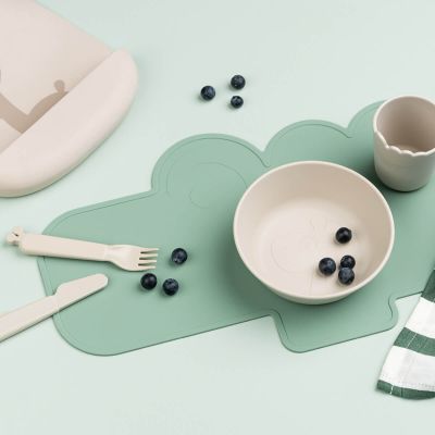 Done By Deer Placemat - Croco - Green