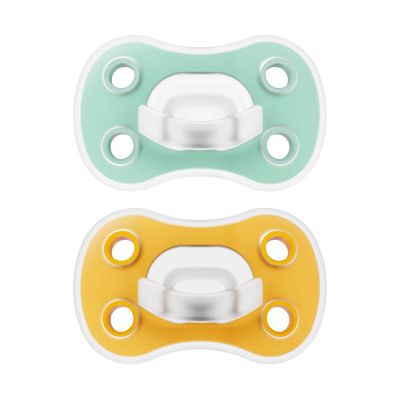 Dr. Brown's Fopspeen - Symmetrisch - 2 Stuks - 6-12 Mnd - Green/Yellow