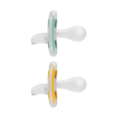 Dr. Brown's Fopspeen - Symmetrisch - 2 Stuks - 6-12 Mnd - Green/Yellow