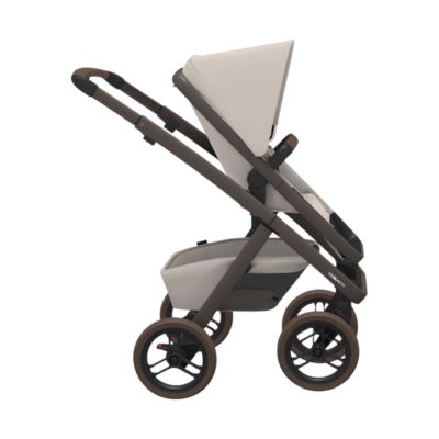 Dubatti Two E2 2-in-1 Kinderwagen Satin Brown - Tofu Gray
