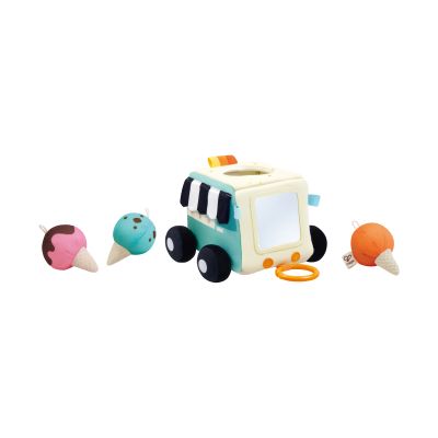 Hape Activiteitenspeelgoed - Sensory Scoop Ice Cream Truck