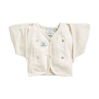 Ergopouch Cocoon Butterfly Cardi - 2-6 Mnd - Oatmeal Marle
