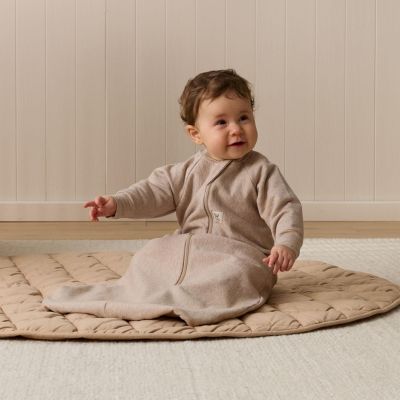 ErgoPouch Jersey Slaapzak Met Mouwen - 3-12 Mnd - TOG 1.0 - Taupe Marle ErgoPouch Jersey Slaapzak Met Mouwen - 3-12 Mnd - TOG 1.0 - Taupe Marle