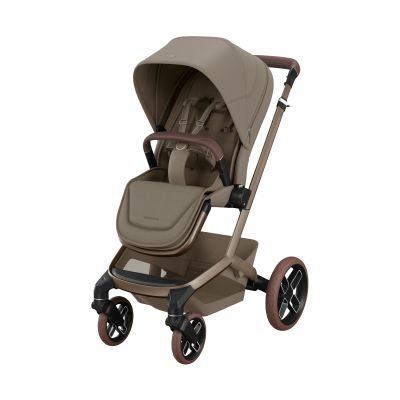 Maxi-Cosi Fame 3-in-1 Kinderwagen Met Coral Slide Pro Autostoel - Oak Truffle Maxi-Cosi Fame 3-in-1 Kinderwagen Met Coral Slide Pro Autostoel - Oak Truffle