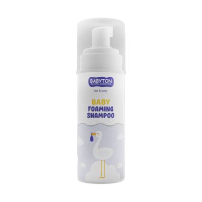 Shampooing naturel moussant pour bébé Babyton - 150ml