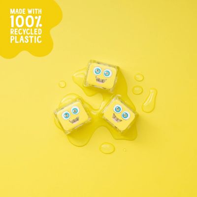 Glo Pals Light Up Cubes - 4 Stuks - Alex Yellow Glo Pals Light Up Cubes - 4 Stuks - Alex Yellow