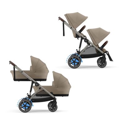 Poussette double Cybex E-Gazelle S