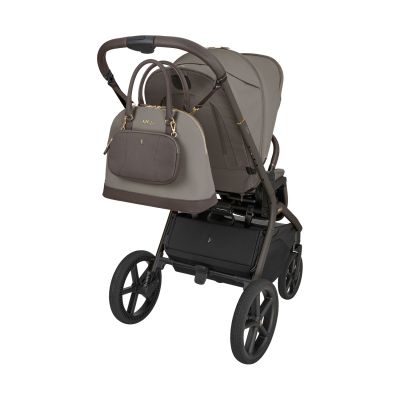Kikkaboo Goya 2-in-1 Kinderwagen Platinum - Mocca