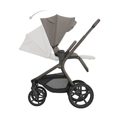 Kikkaboo Goya 2-in-1 Kinderwagen Platinum - Mocca