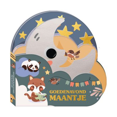 Imagebooks Opstaan & Slapengaan Kinderboek - Goedenavond Maantje