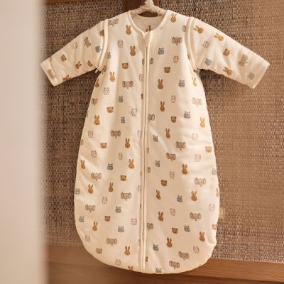 Jollein Jollies Slaapzak met Afritsbare Mouwen - 90 cm - Multicolor