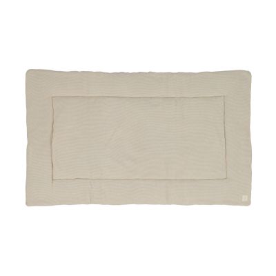 Jollein Tweeling parkkleed - Basic Knit - 71 x 122 cm - Oatmeal