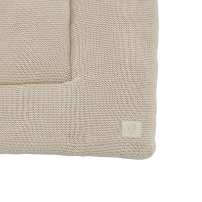 Jollein Tweeling parkkleed - Basic Knit - 71 x 122 cm - Oatmeal Jollein Tweeling parkkleed - Basic Knit - 71 x 122 cm - Oatmeal