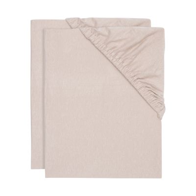 Jollein Wieghoeslaken Jersey Wild Rose 40/50 x 80/90 cm 2-Pack Jollein Wieghoeslaken Jersey Wild Rose 40/50 x 80/90 cm 2-Pack