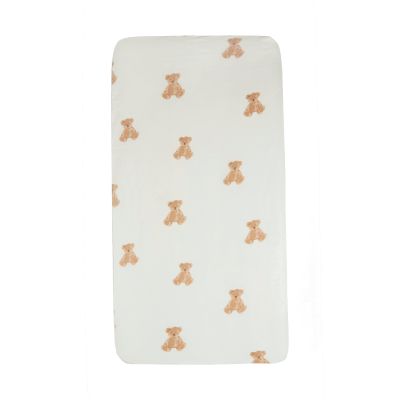 Jollein Teddy Bear Wieghoeslaken - Jersey - 40/50 x 80/90 cm