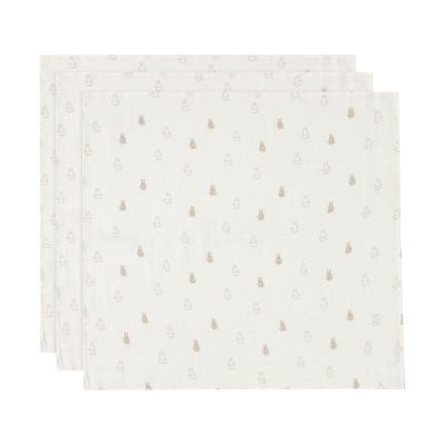 Jollein Multidoek Happy Miffy 70 x 70 cm 3-Pack