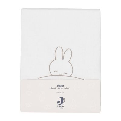 Jollein Wieglaken Sleepy Miffy Funghi 75 x 100 cm Jollein Wieglaken Sleepy Miffy Funghi 75 x 100 cm