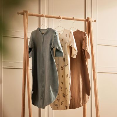 Jollein Slaapzak Zomer Met Afritsbare Mouw - 60 cm - Ajour Seagreen