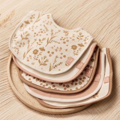 Jollein Slab Jersey Waterproof - Bloomy - 5 Stuks Jollein Slab Jersey Waterproof - Bloomy - 5 Stuks