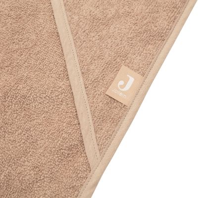 Jollein Badcape Terry - Badstof - 100x100 cm - Biscuit Jollein Badcape Terry - Badstof - 100x100 cm - Biscuit
