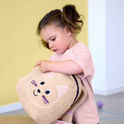 Lässig Kids Rugzak - Team Cat - Beige