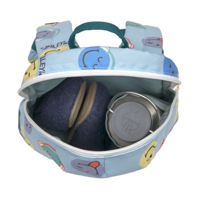 Lässig SmileyWorld Tiny Backpack - Blue Lässig SmileyWorld Tiny Backpack - Blue