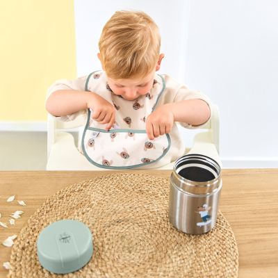 Lässig Tiny Team Dog Slabbetje Lichtgewicht - 2 Stuks - Groen/Blauw Lässig Tiny Team Dog Slabbetje Lichtgewicht - 2 Stuks - Groen/Blauw