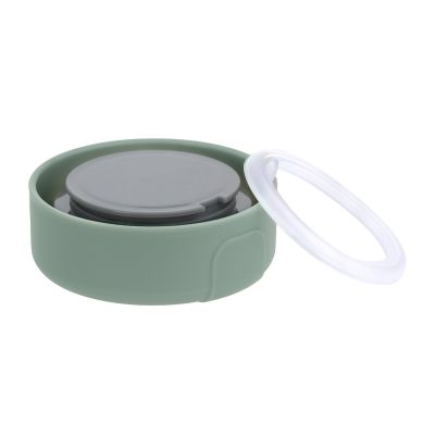Lässig Tiny Team Dog Food Jar RVS - Groen Lässig Tiny Team Dog Food Jar RVS - Groen