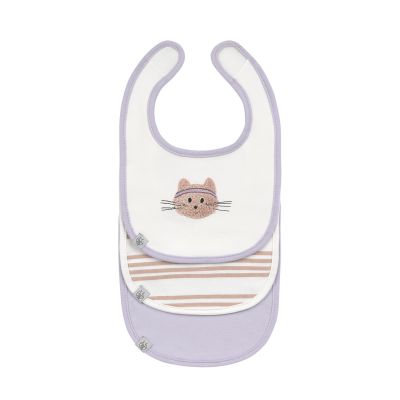 Lässig Tiny Team Cat Newborn Slab – 3 Stuks – Paars
