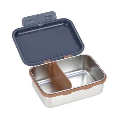 Lässig Lunchbox RVS Little Gang Smile Navy