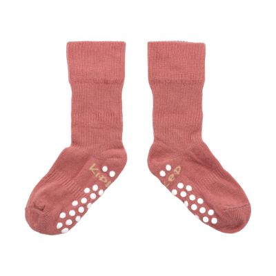 KipKep Blijf-Sokjes - 18-24 Mnd - Antislip - 1-Pack - Dusty Clay KipKep Blijf-Sokjes - 18-24 Mnd - Antislip - 1-Pack - Dusty Clay