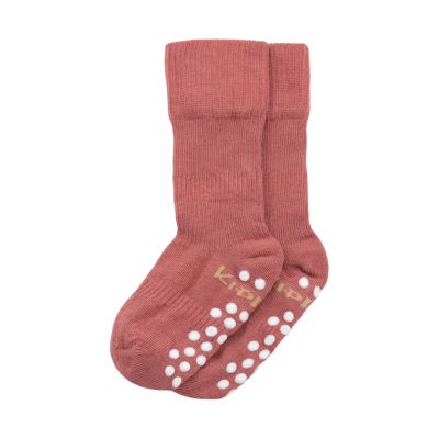 KipKep Blijf-Sokjes - 18-24 Mnd - Antislip - 1-Pack - Dusty Clay KipKep Blijf-Sokjes - 18-24 Mnd - Antislip - 1-Pack - Dusty Clay