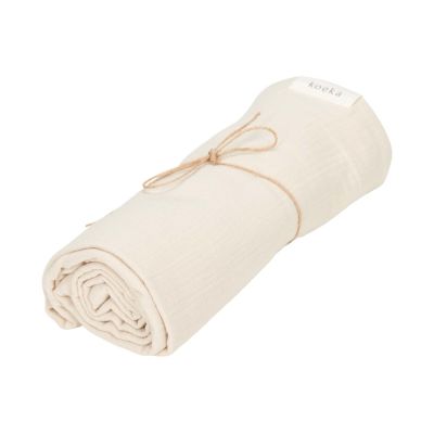 Koeka Faro Swaddle - 75x75 cm - Tetra - Warm White