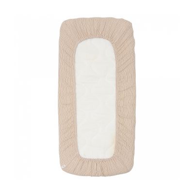 Koeka Whisper Waves Hoeslaken Wieg - 40 x 80 cm - Burgundy Koeka Whisper Waves Hoeslaken Wieg - 40 x 80 cm - Burgundy
