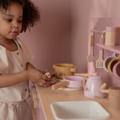 Little Dutch Speelkeuken - Hout - Pink Little Dutch Speelkeuken - Hout - Pink