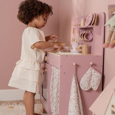 Little Dutch Speelkeuken - Hout - Pink Little Dutch Speelkeuken - Hout - Pink