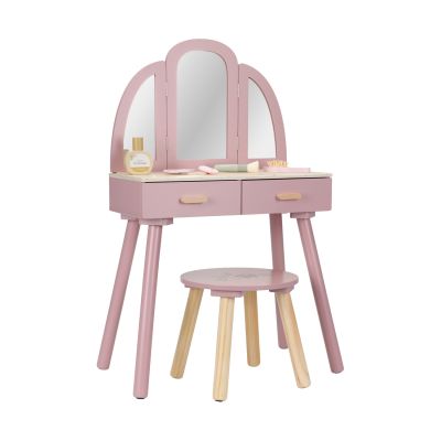 Little Dutch Kaptafel – Hout – Pink Little Dutch Kaptafel – Hout – Pink