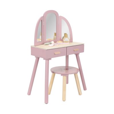 Coiffeuse Little Dutch - Bois - Rose