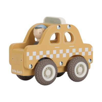 Little Dutch Taxi Inclusief Pegdoll – Hout Little Dutch Taxi Inclusief Pegdoll – Hout